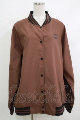 NieR Clothing / 内ポケット付きMILK CHOCOLATE BLOUSON 【ミケ】  茶 H-25-10-17-1055-PU-JA-KB-ZH