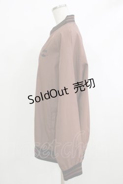 画像2: NieR CLOTHING / 内ポケット付きMILK CHOCOLATE BLOUSON 【ミケ】  茶 H-25-10-17-1055-PU-JA-KB-ZH