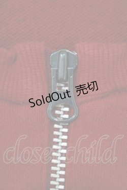 画像5: Jane Marple Dans Le Salon / ショートZIPカーデ  赤 H-25-10-17-1058-JM-TO-KB-ZH