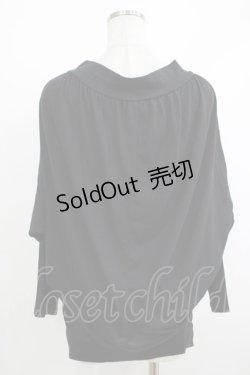 画像3: Ozz Croce / フロントZIPドルマントップス  黒 H-25-10-17-1061-OO-TO-KB-ZH