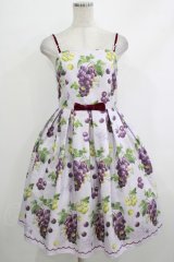 Emily Temple cute / Lady Grapesキャミソールワンピース  ラベンダー H-25-10-17-1007-ET-OP-KB-ZH