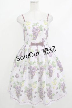 画像1: Emily Temple cute / Lady Grapesキャミソールワンピース  ラベンダー H-25-10-17-1007-ET-OP-KB-ZH