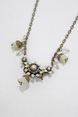 画像1: Michal Negrin / フラワーネックレス  すずらん H-25-10-17-1070-LO-AC-KB-ZH