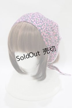 画像1: MILK / ベリーズバブーシュカ  ネイビーローズ H-25-10-17-1073-ML-ZA-KB-ZH