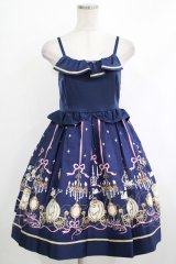 Shirley Temple / プリンセスキャミソールワンピース S ネイビー H-25-10-17-1009-ET-OP-KB-ZH