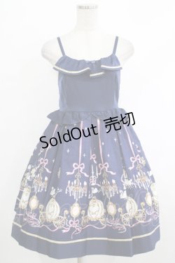 画像1: Shirley Temple / プリンセスキャミソールワンピース S ネイビー H-25-10-17-1009-ET-OP-KB-ZH