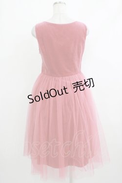 画像3: Jane Marple / 別珍チュチュドレス  ピンク H-25-10-17-1012-JM-OP-KB-ZH