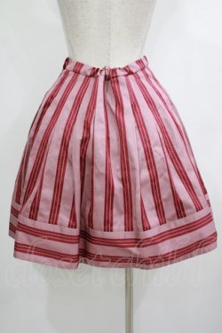 画像3: Jane Marple / Dot Stripe Jacquardのミニスカート  ピンク H-25-10-17-1016-JM-SK-KB-ZH