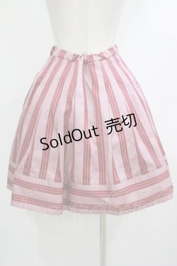 画像3: Jane Marple / Dot Stripe Jacquardのミニスカート  ピンク H-25-10-17-1016-JM-SK-KB-ZH