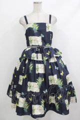 Emily Temple cute / Belleキャミソールワンピース  ネイビー H-25-10-17-1017-ET-OP-KB-ZH