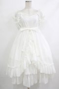 ATELIER PIERROT / シフォンベビードール  ホワイト H-25-10-17-1019-EL-OP-KB-ZH
