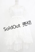 ATELIER PIERROT / シフォンベビードール  ホワイト H-25-10-17-1019-EL-OP-KB-ZH