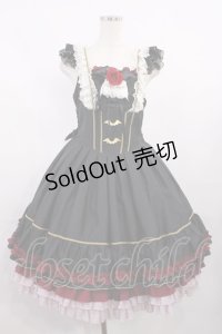 metamorphose / GRANBLUE FANTASYコラボ/ヴァンピィジャンパースカート Free ブラック H-25-10-17-008-ME-OP-NS-ZH