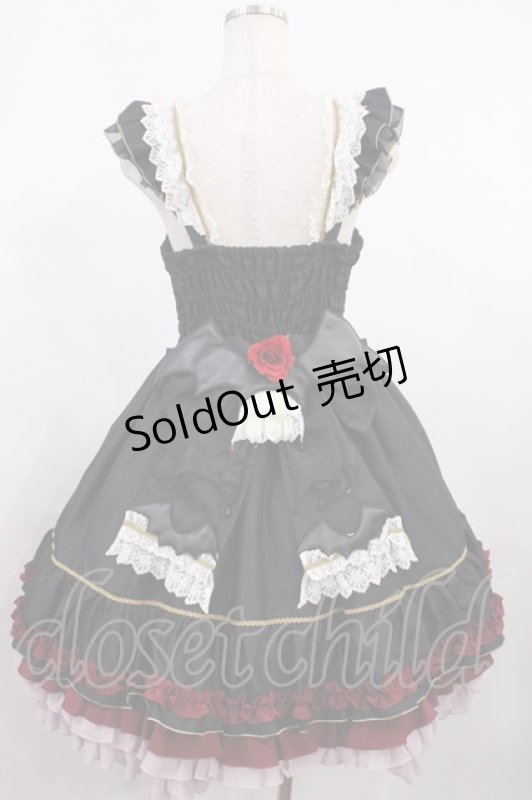 画像3: metamorphose / GRANBLUE FANTASYコラボ/ヴァンピィジャンパースカート Free ブラック H-25-10-17-008-ME-OP-NS-ZH (3)