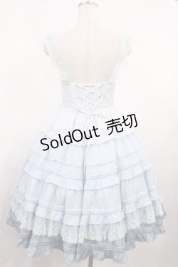 画像2: Icing Utopia（海外ロリータブランド） / ThinkFly X Icing Utopia -Hear the Wind Sing-ジャンパースカート M サックス H-25-10-17-010-LO-OP-NS-ZH