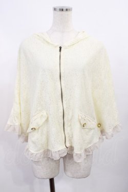 画像1: axes femme / レースフ‐ドポンチョ M オフ H-25-10-17-025-AX-TO-NS-ZH