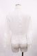 画像3: Innocent World / シフォンとレースの姫袖ブラウス M オフ H-25-10-17-029-IW-BL-NS-ZH (3)