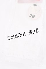 m petit by misako / AMCSラッセルリボンフリル  ホワイト H-25-10-17-031-LO-ZA-NS-ZH