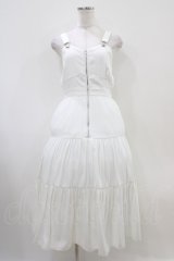 axes femme POETIQUE / ティアードロングワンピース M オフ H-25-10-18-1033-AX-OP-NS-ZH