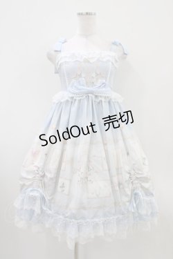 画像1: Lolitimes（海外ロリータブランド） / ジャンパースカート S サックス H-25-10-18-1034-EL-OP-NS-ZH