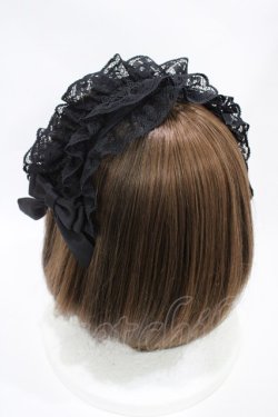 画像2: marcHenTica / 宵闇ヘッドドレス  ブラック H-25-10-18-1006-LO-AC-NS-ZH