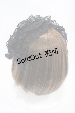 画像2: marcHenTica / 宵闇ヘッドドレス  ブラック H-25-10-18-1006-LO-AC-NS-ZH