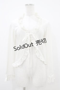 画像1: Victorian maiden / フリルリボンボレロ Free オフ H-25-10-18-1048-CL-TO-NS-ZH