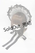 妹抖手作工作屋（海外ロリータブランド） / ボンネット  ブラック H-25-10-18-1009-0-AC-NS-ZH