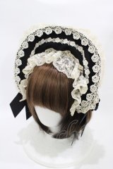 Innocent World / アニバーサリーボンネット  ブラック H-25-10-18-1002-IW-AC-NS-ZH