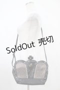 axes femme / クラウンショルダーバッグ  ブラック H-25-10-18-1018-AX-BG-NS-ZH