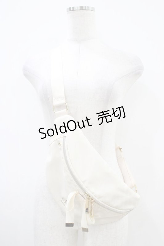 画像1: m petit by misako / AMリボンツキボディB  アイボリー H-25-10-18-1019-LO-BG-NS-ZH (1)