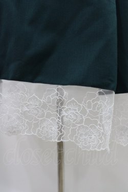 画像5: marcHenTica / セミオーダーワンピース プリンセスサイズ/丈-15cm えんじ矢絣/グリーン H-25-10-18-1021-LO-OP-NS-ZH