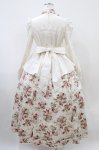 画像2: Victorian maiden / アンティークロココブーケヴィクトリアンワンピース  ミルクティーローズ H-25-10-18-1023-CL-OP-NS-ZH (2)