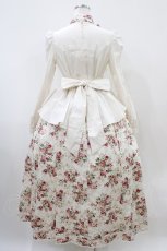 画像2: Victorian maiden / アンティークロココブーケヴィクトリアンワンピース  ミルクティーローズ H-25-10-18-1023-CL-OP-NS-ZH (2)