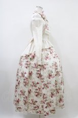 画像3: Victorian maiden / アンティークロココブーケヴィクトリアンワンピース  ミルクティーローズ H-25-10-18-1023-CL-OP-NS-ZH (3)