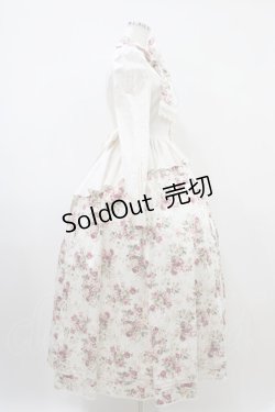 画像3: Victorian maiden / アンティークロココブーケヴィクトリアンワンピース  ミルクティーローズ H-25-10-18-1023-CL-OP-NS-ZH