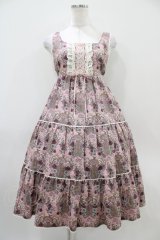 ALICE and the PIRATES / 旅立ちのブーケと希望の窓柄ジャンパースカートII Free 渋ピンク H-25-10-18-1025-PA-OP-NS-ZH