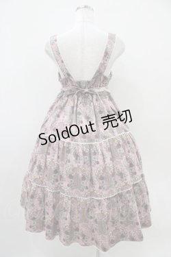 画像2: ALICE and the PIRATES / 旅立ちのブーケと希望の窓柄ジャンパースカートII Free 渋ピンク H-25-10-18-1025-PA-OP-NS-ZH