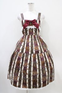 ALICE and the PIRATES / St.Lily Wolf〜狼騎士と百合の誓い〜柄ジャンパースカートII Free ボルドー H-25-10-18-1027-PA-OP-NS-ZH