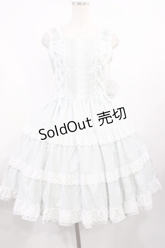 画像1: BABY,THE STARS SHINE BRIGHT / ミルフィーユジャンパースカート Free ペールミント H-25-10-19-001-BA-OP-NS-ZH (1)