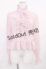 BABY,THE STARS SHINE BRIGHT / ストライプシフォンブラウス Free ピンク H-25-10-19-034-BA-BL-NS-ZH