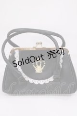 BABY,THE STARS SHINE BRIGHT / 王冠ガマ口BAG  ブラック H-25-10-19-036-BA-BG-NS-ZH