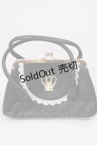 BABY,THE STARS SHINE BRIGHT / 王冠ガマ口BAG  ブラック H-25-10-19-036-BA-BG-NS-ZH
