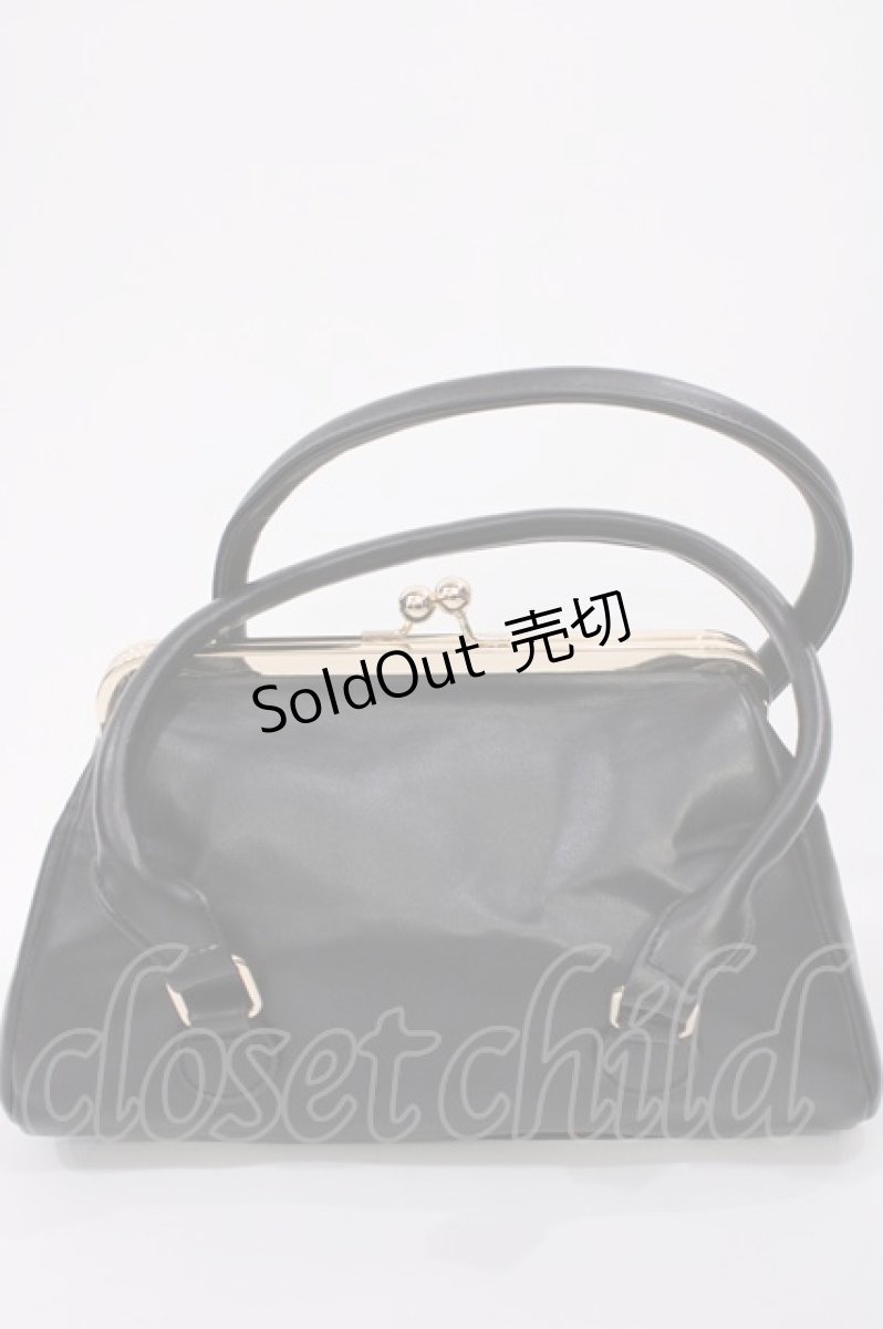 画像3: BABY,THE STARS SHINE BRIGHT / 王冠ガマ口BAG  ブラック H-25-10-19-036-BA-BG-NS-ZH (3)