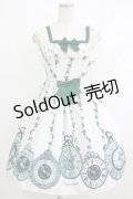 Innocent World / 薔薇の懐中時計ハイウエストジャンパースカート M グリーン H-25-10-19-1001-IW-OP-NS-ZH