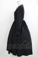 画像2: Innocent World / レース衿ナポレオンワンピース M ブラック H-25-10-19-1003-IW-OP-NS-ZH (2)