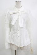 Victorian maiden / メリーボウタイブラウス Free オフホワイト H-25-10-19-1034-CL-BL-NS-ZH