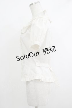 画像2: Innocent World / スクエアーコットンレースブラウス M 生成り H-25-10-19-1038-IW-BL-NS-ZH