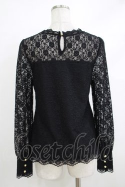画像3: axes femme / 総レースビスチェ切替プルオーバー M ブラック H-25-10-19-1045-AX-TO-NS-ZH