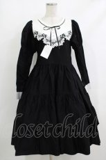 画像1: marcHenTica / ル・レザンワンピース プリンセスサイズ/丈-10cm ブラック H-25-10-19-1005-LO-OP-NS-ZH (1)